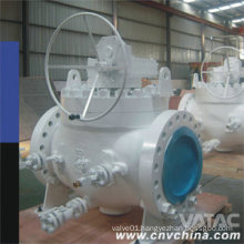 Wcb/CF8/CF8m RF Ends Top Entry Ball Valve with Gear Operated